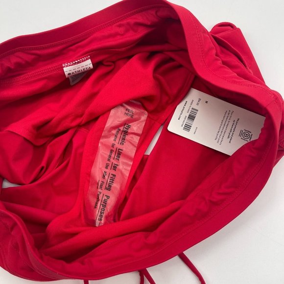 Athleta Womens Swim Bottoms Medium Red Surge Swim Short Stretchy Casual UPF New - Picture 14 of 14